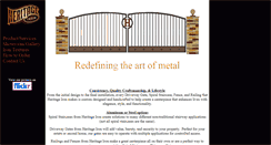 Desktop Screenshot of heritageironmn.com